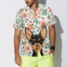 Happiness Is Chihuahua Kisses Hawaiian Shirt