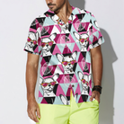 Chill Chihuahua Wearing Sunglasses Hawaiian Shirt