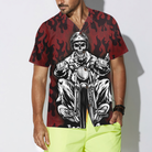 Don't Touch My Motorbike Hawaiian Shirt
