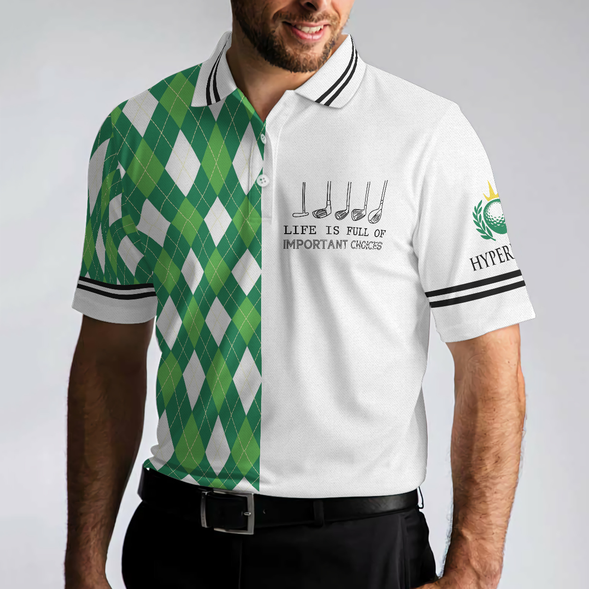 Life Is Full Of Important Choices Polo Shirt, Polo golf shirts for men, Best golf shirts for hot weather