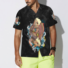 Japanese Carp Koi Gold Fishes Hawaiian Shirt
