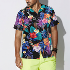 Barber Tools & The Tropical Leaves Hawaiian Shirt