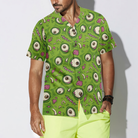 Creepy Halloween Zombie Skin Hawaiian Shirt