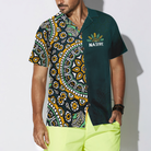 Native American Mandala Style Limited Edition Hawaiian Shirt, Native American Vintage Seamless Pattern Shirt