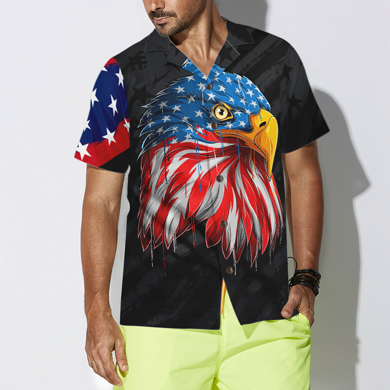 The American Eagle Bird Hawaiian Shirt