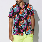 Sakura Tiger Shirt For Men Hawaiian Shirt