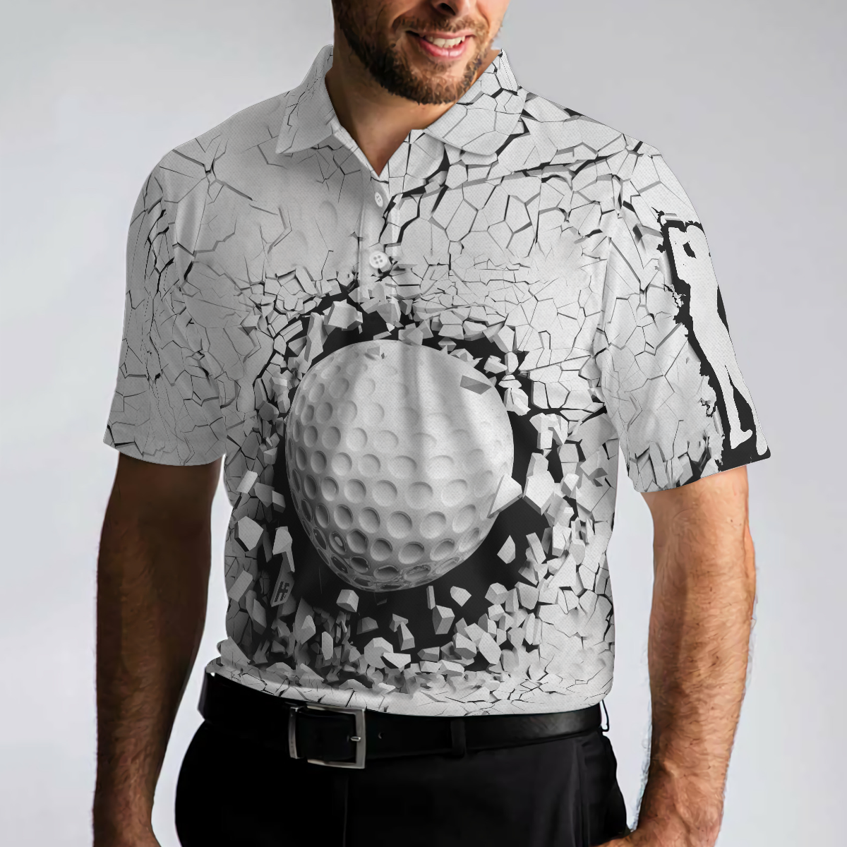 Elegant And Unique Golf Breaker Golf Polo Shirt, Best Gift For Golfers