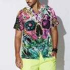 Summer Tropical Skull Pattern Hawaiian Shirt