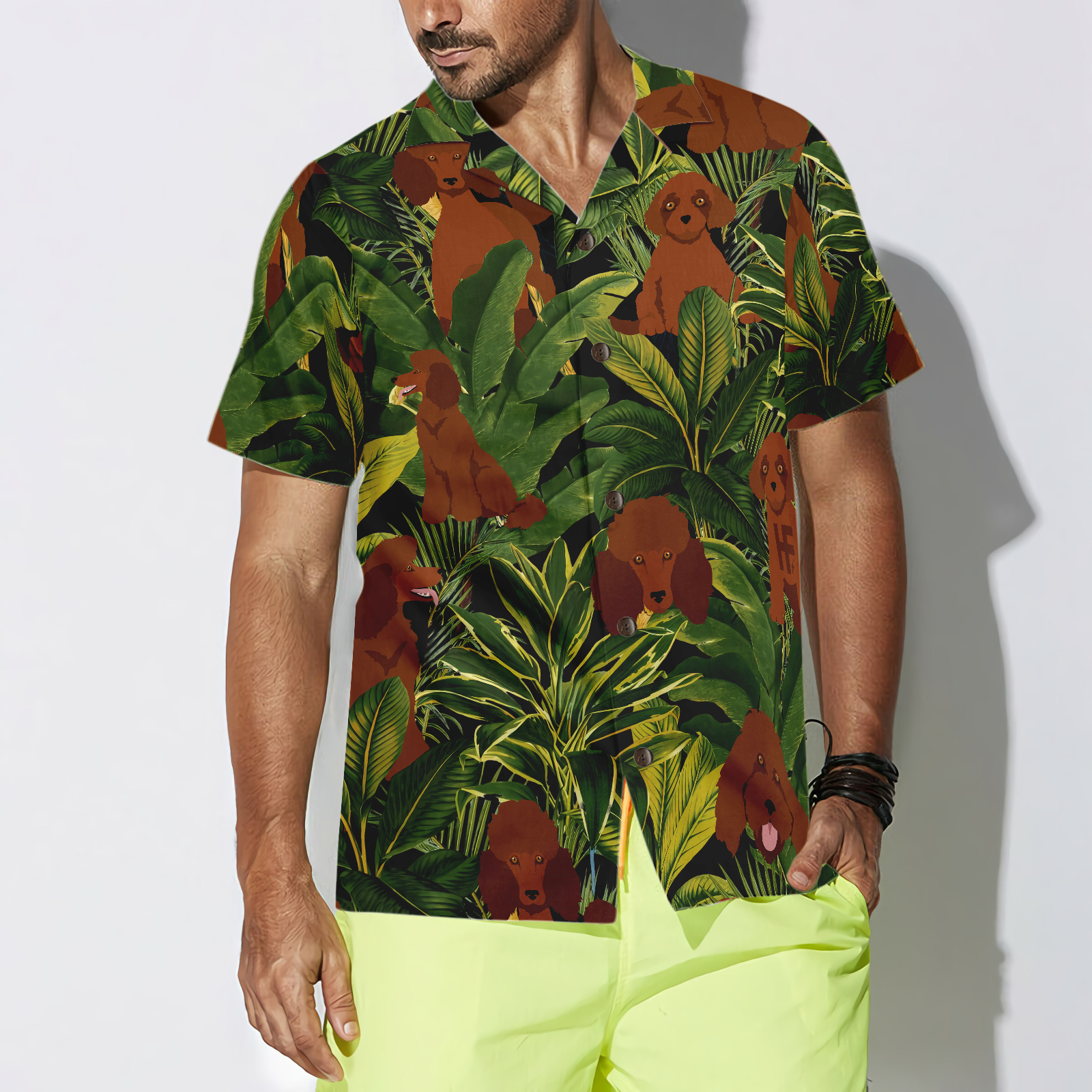 Poodle Tropical Summer Time Poodle Hawaiian Shirt, Best Dog Shirt For Men And Women