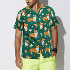 Corgi & Boba Tea Hawaiian Shirt