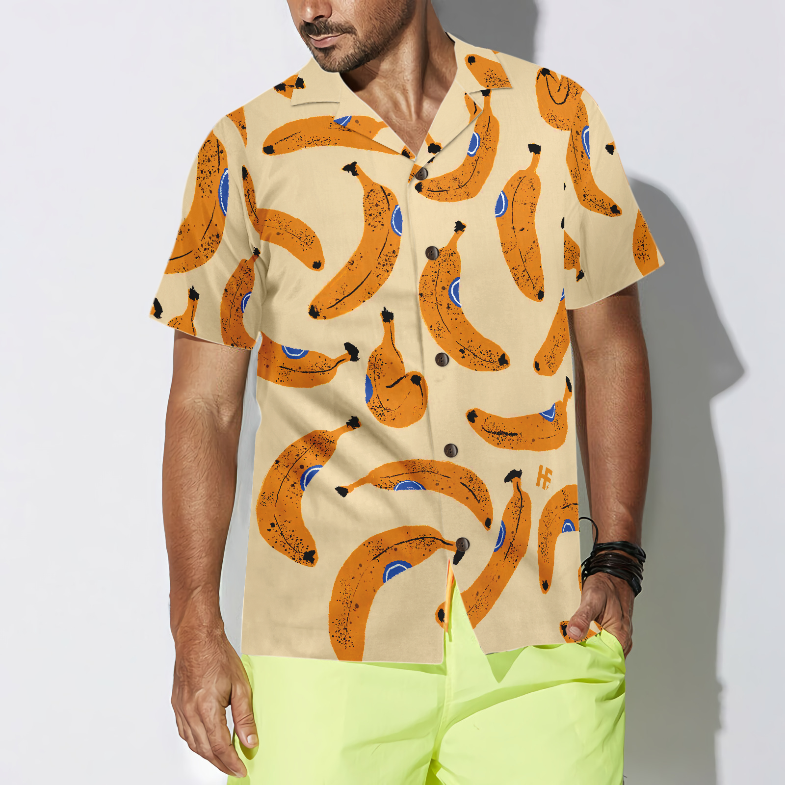 Ripe Banana Shirt For Men Hawaiian Shirt