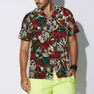 Day Of The Dead Skull Hawaiian Shirt, Best Skull Shirt For Men And Women