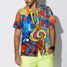 Music Note Guitar Hawaiian Shirt