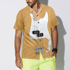 High Quality Bass Guitar Hawaiian Shirt