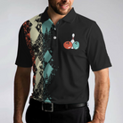 Does This Shirt Make My Ball Look Big Bowling Polo Shirt, Unique Argyle Pattern Bowling Shirt For Bowling Lovers