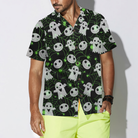 Halloween Spider Web Shirt For Men Hawaiian Shirt