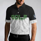 Funny Golfer Seamless Pattern Golf Polo Shirt, Golf Shirt For Men, Best Gift For Golfers