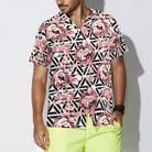Rose Gold Flowers Hawaiian Shirt