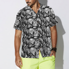 Black And White Butterfly Shirts For Men Hawaiian Shirt