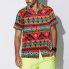 Geometric Tribal American Eagle Shirt Hawaiian Shirt