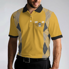 Let's Sink 'Em And Drink 'Em Golf Polo Shirt, Plaid Pattern Golf Beer Polo, Golf Gift Idea For Beer Lovers