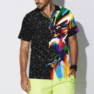 Awesome Colorful American Eagle Design Hawaiian Shirt
