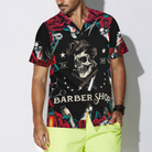 Rose & The Barber Skull Hawaiian Shirt
