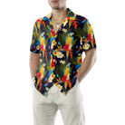 Flower And Parrot Hawaiian Shirt