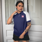 I Play Golf Like A Girl Try To Keep Up Navy Golf Short Sleeve Women Polo Shirt, Golf Shirt For Ladies