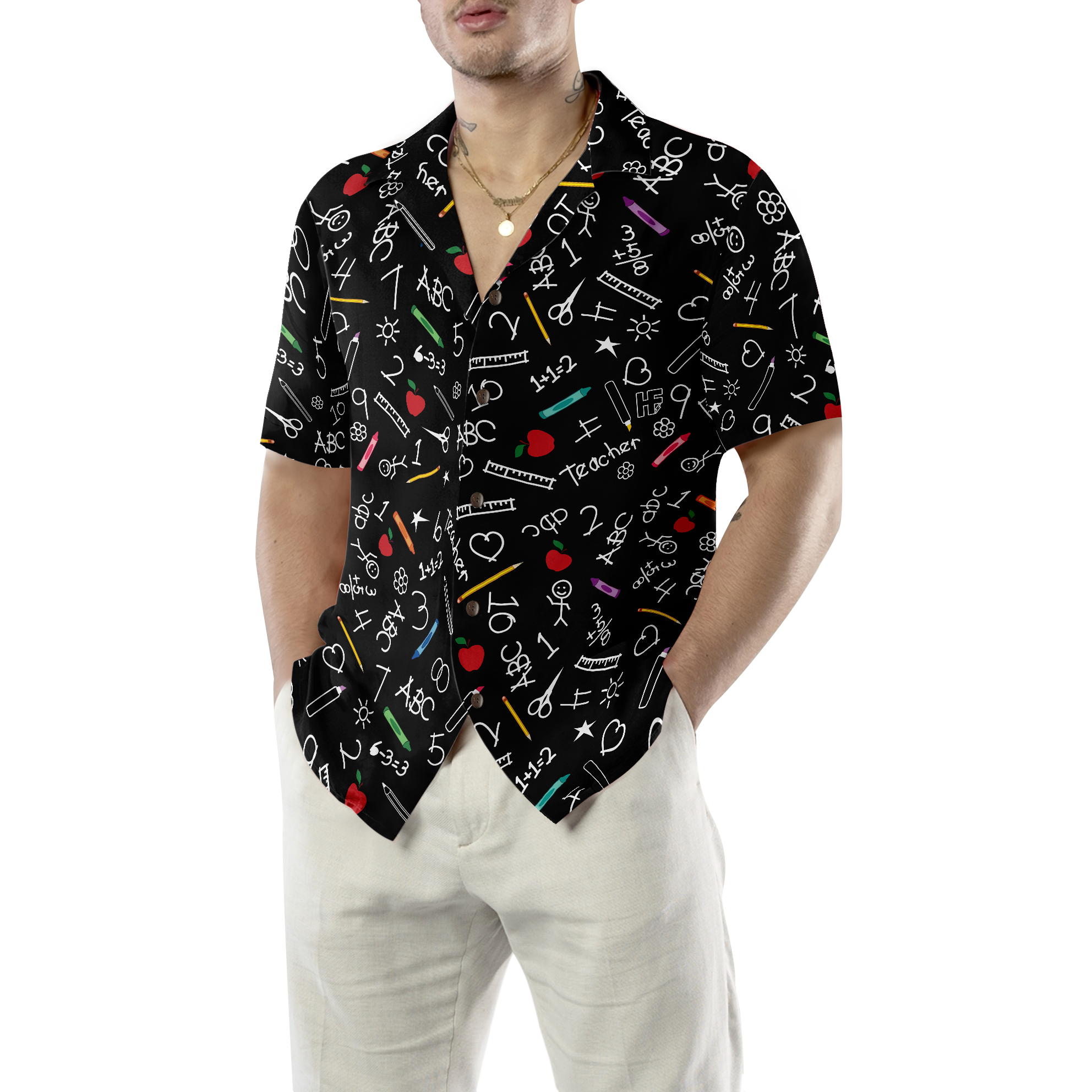 Kindergarten Teacher Custom Hawaiian Shirt, Teacher Shirt for Men And Women, Best Gift For Teachers
