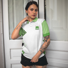 Golf Is Like Cooking You Just Slice It Chip It And Put It On Some Green Short Sleeve Women Polo Shirt