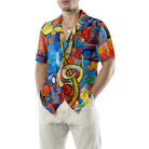 Music Note Guitar Hawaiian Shirt