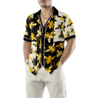 Trendy Geometric Bee Hawaiian Shirt
