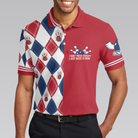 I Don't Need Therapy I Just Need To Bowl Polo Shirt, Argyle Pattern Bowling Shirt For Men, Gift For Bowling Lovers