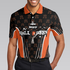 Happy Halloween And Happy Bowling Polo Shirt V2, Short Sleeve Bowling Shirt For Men