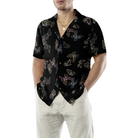 Paint Brush Butterflies Shirt For Men Paint Hawaiian Shirt