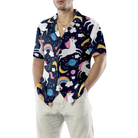 Cheerful Unicorn Hawaiian Shirt
