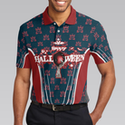 Happy Halloween And Happy Bowling Polo Shirt, Short Sleeve Bowling Shirt For Men