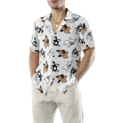 French Bulldog Pattern Hawaiian Shirt