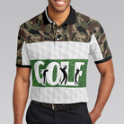 Weapon Of Grass Destruction Golf Polo Shirt, Smart Golf Shirt For Men