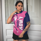 Lady Squad Golf Girl V2 Short Sleeve Women Polo Shirt, Pink Golf Shirt For Ladies, Cool Golf Gift For Women