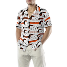 Piano Dachshund Dog Shirt For Men Hawaiian Shirt
