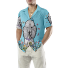 Lady Poodle & The Butterflies Hawaiian Shirt