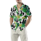 Panda Leaves Hawaiian Shirt