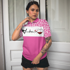 I Am A Simple Woman Golf Short Sleeve Women Polo Shirt, White And Pink Golf Shirt For Ladies, Gift For Wine Lovers
