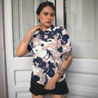 Pink Camouflage Tennis Girl V2 Short Sleeve Women Polo Shirt, Camo Tennis Shirt For Ladies