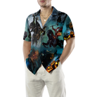 Headless Horseman Halloween Shirt For Men Hawaiian Shirt