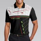 Golfer For Life Sporty And Elegant Design Golf Polo Shirt, Active Golf Shirt Design For Men, Best Golf Gift Idea