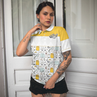 Golf Life In Yellow Short Sleeve Women Polo Shirt