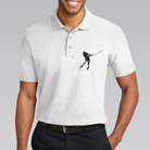 Golf Life Golf Club Is Important Choices Polo Shirt For Men, White Funny Golfing Polo Shirt